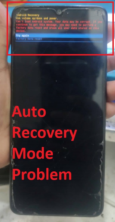 Redmi A3 Auto Recovery Mode