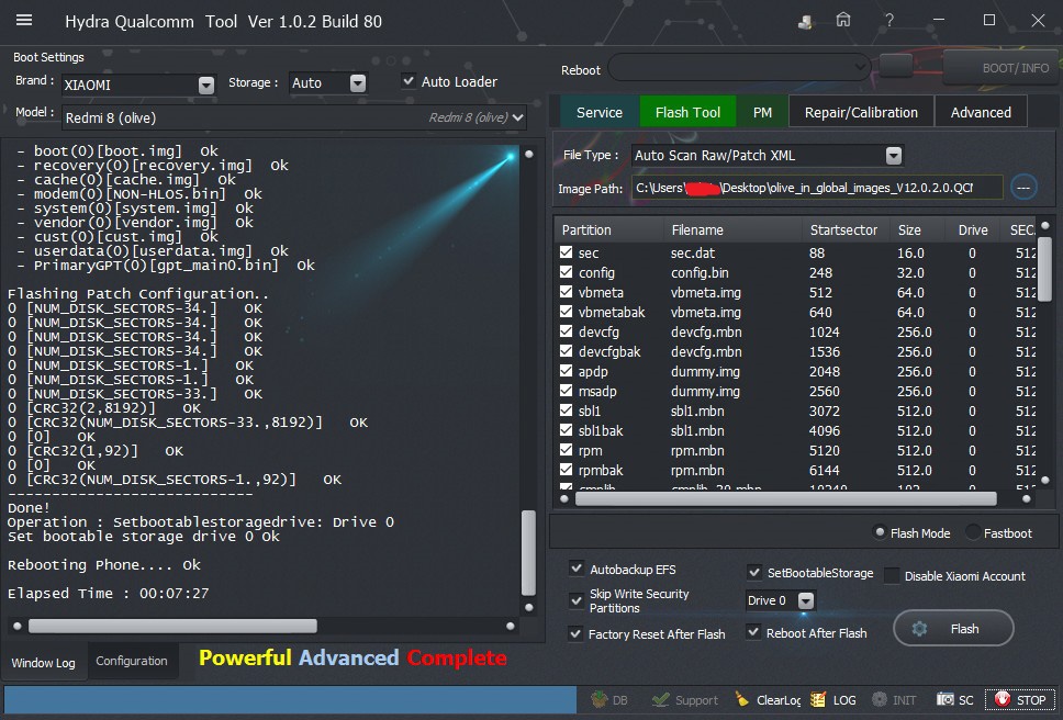 Xiaomi-Redmi-8-Olive-successfully-flashed-by-Hydra-Tool-edited.jpg