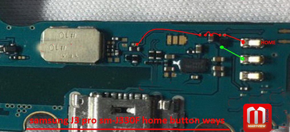 Samsung j330 схема