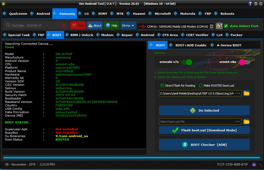 Samsung-A750-F-U2-9-0-One-Click-Root-Done-By-Uni-Android-Tool.png