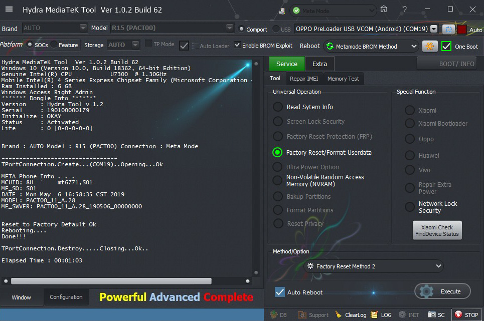 Oppo-R15-PACT00-Factory-Reset-successfully-done-by-Hydra-Tool-edited.jpg