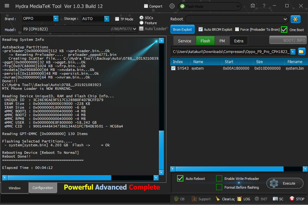 Oppo-F9-CPH1823-System-File-successfully-flashed-by-Hydra-Tool-edited.jpg