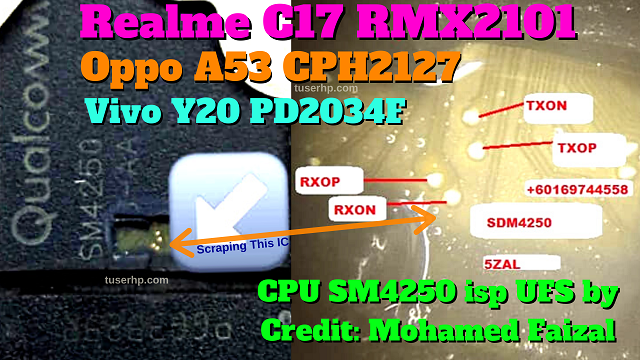 isp ufs vivo y20 pd2034