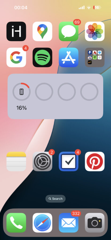Large icons iOS 18