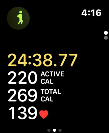 Apple Watch as a fitness tracker and workout monitor
