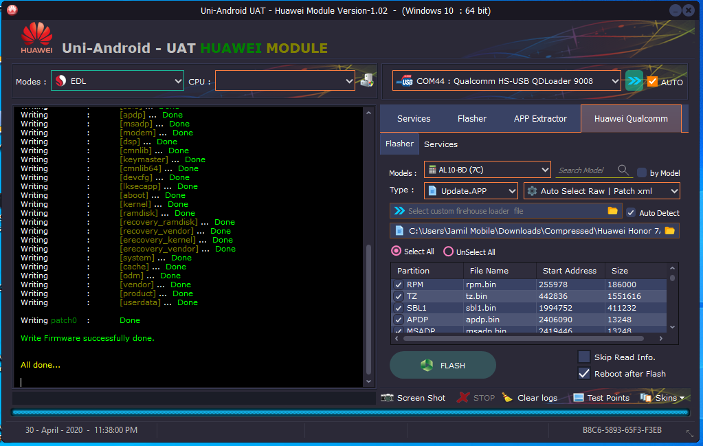 Honor-7c-Write-Firmware-Done-By-Uni-Android-Tool.png