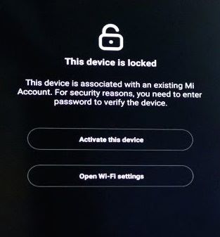 Xiaomi 11i Mi Account FRP