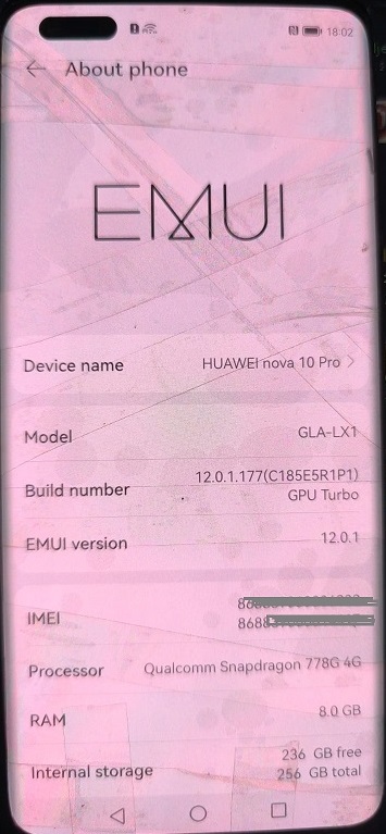 Huawei Nova 10 Pro GLA LX1 Flash File