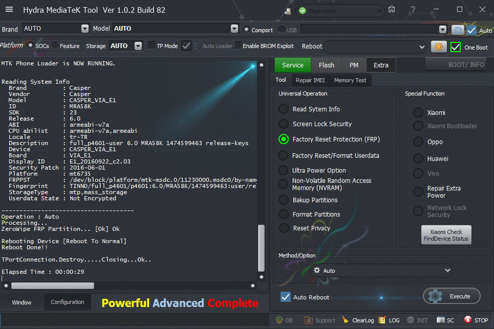 Casper-VIA-E1-Zero-wipe-FRP-successfully-Done-by-Hydra-Tool-edited.jpg