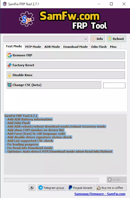 SamFw FRP Tool V2.7.1 SamFw FRP Tool V2.7.1