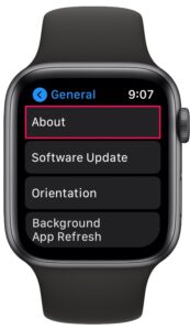 How to Check watchOS version on Apple Watch