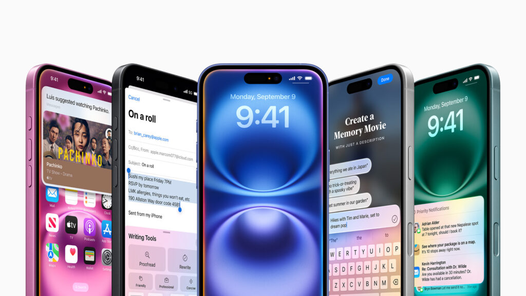 iPhone 16 front iPhone 16 front